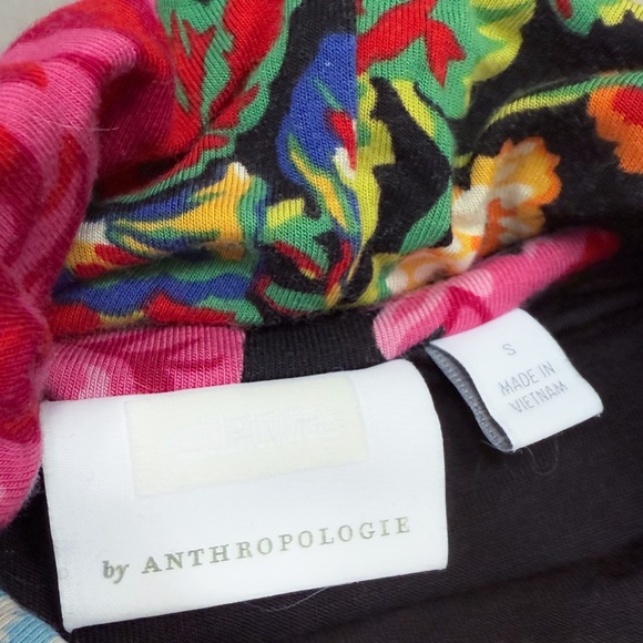 Anthropologie floral soft turtleneck dress, S. - Picture 12 of 12